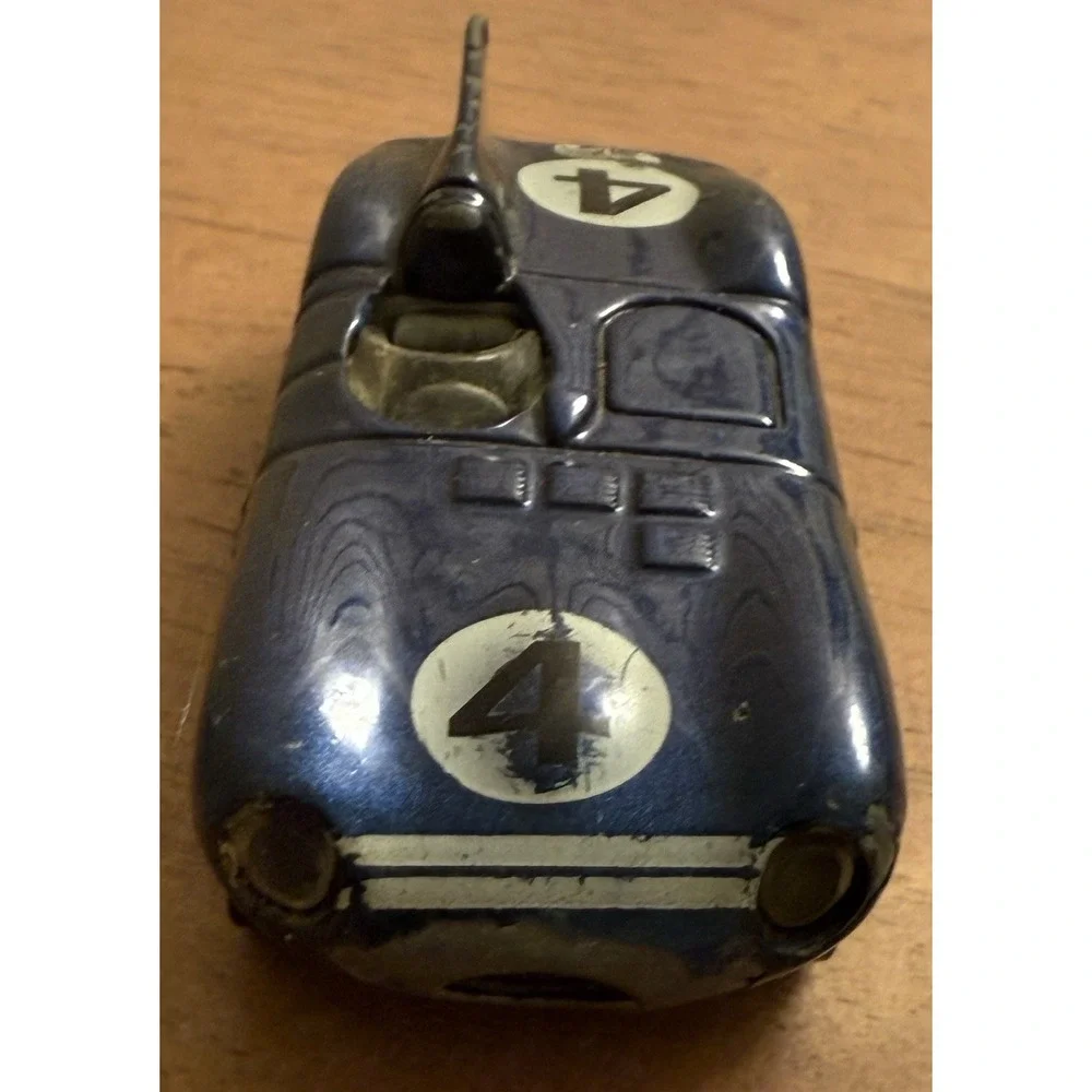 Hot‎ Wheels Blue Jaguar D-Type #4 loose Diecast